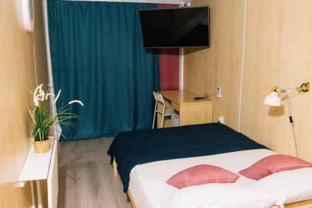 Эконом 2-местный (Норвежский дом, 1 этаж, без балкона)