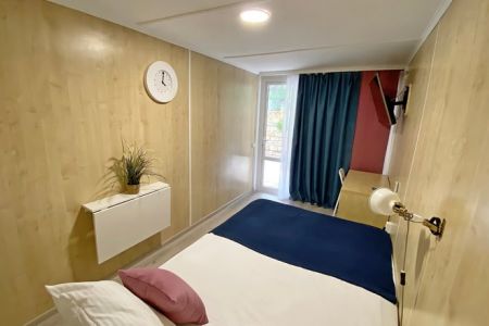 Эконом 2-местный (Норвежский дом, 1 этаж, без балкона)